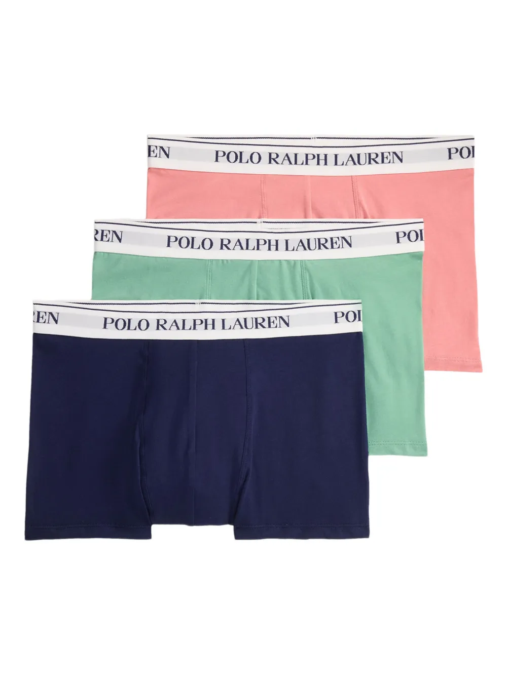 

Комплект из трех боксеров с логотипом POLO RALPH LAUREN, синий