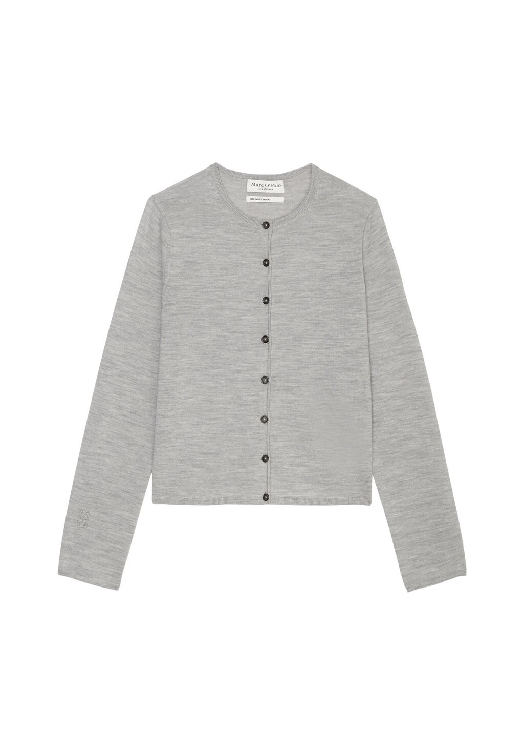 

Кардиган LONGSLEEVE ROUNDNECK Marc O'Polo, серый