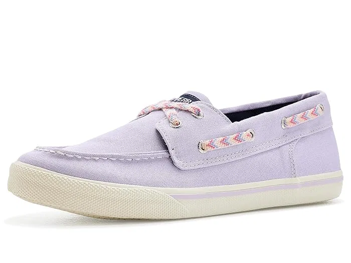 Кроссовки Bahama Sperry Kids, Lavender Mist Washed Canvas — фото 2