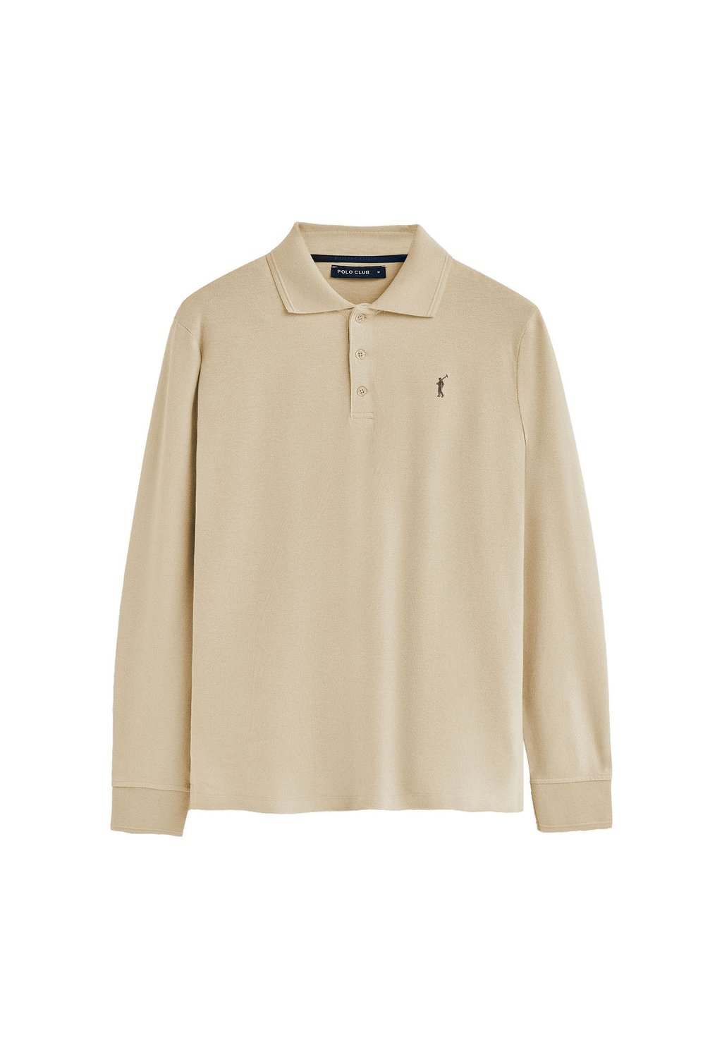 

Лонгслив REGULAR FIT THREE BUTTONS RIGBY - Polo shirt Polo Club, бежевый