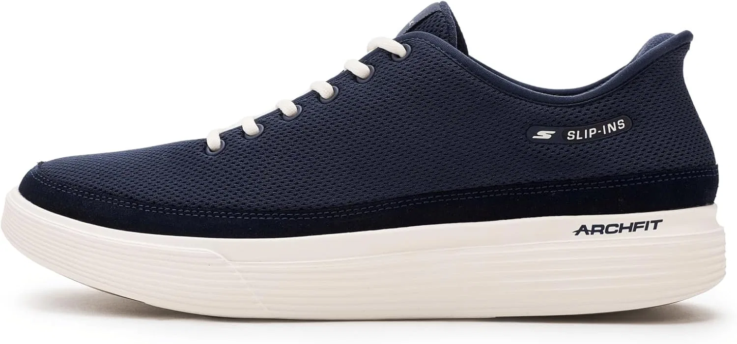 Мужские слипоны Skechers: кроссовки Go Walk Commuter Carson, Navy — фото 4