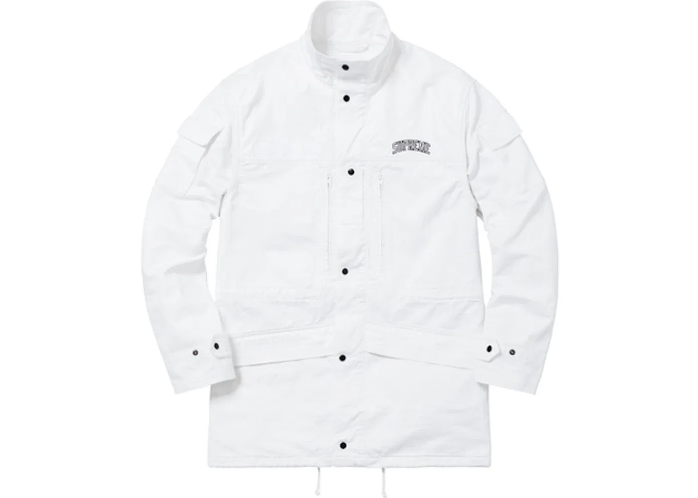 Мужская куртка Supreme Infantry Jacket, White — фото 3