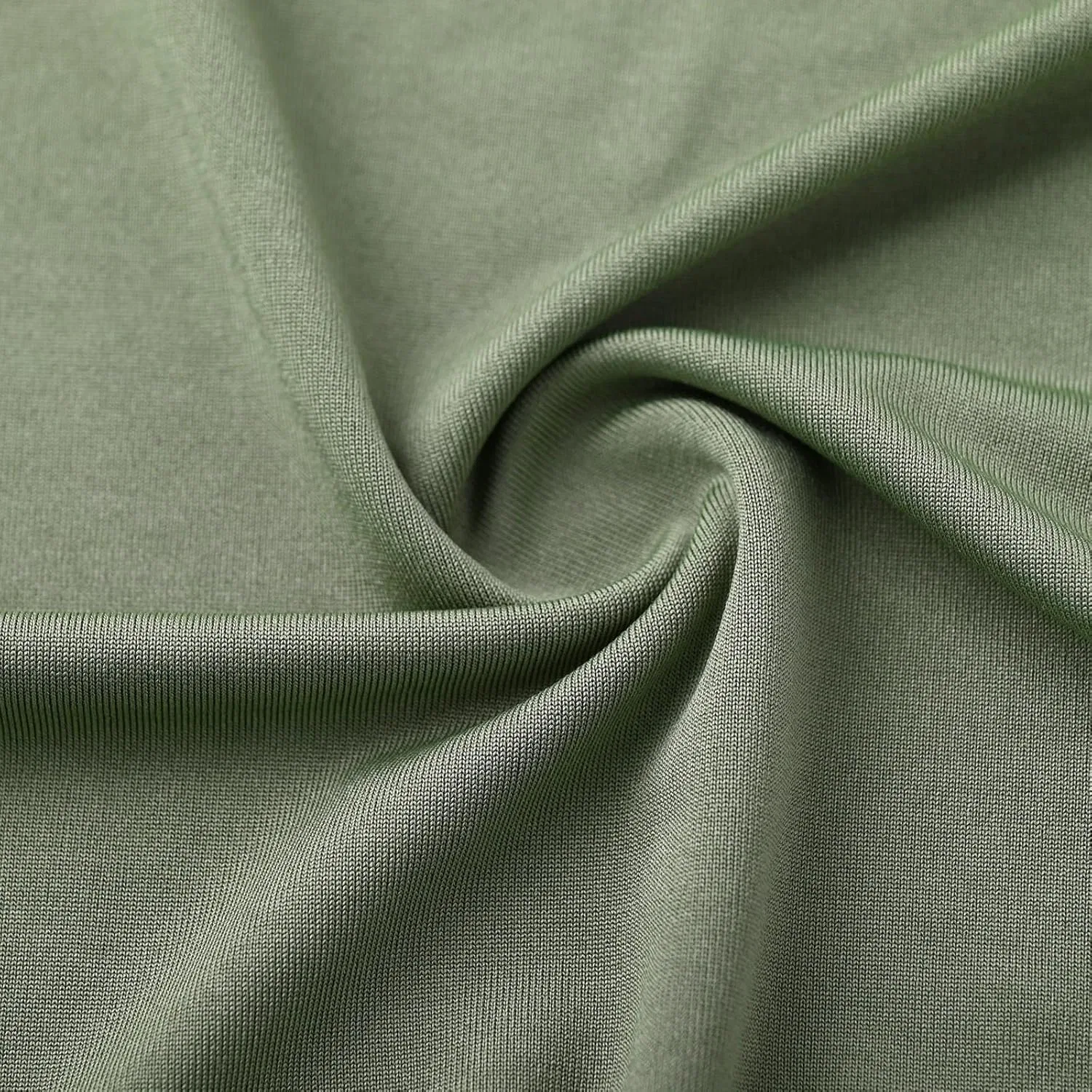 Мужская компрессионная футболка с быстросохнущей тканью Active, Army Green — фото 3