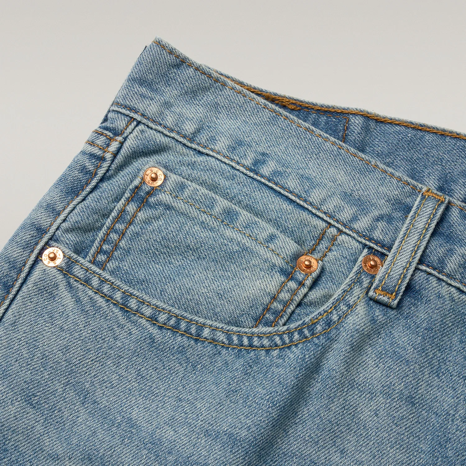 Джинсы Light Blue, Levis — фото 4