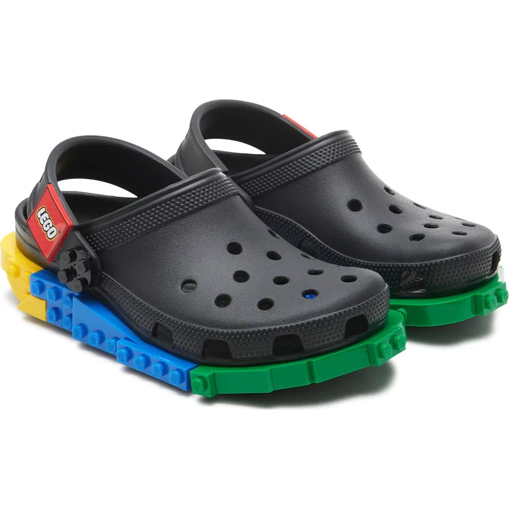 Детские классические сабо Lego Crocs, Black Multi