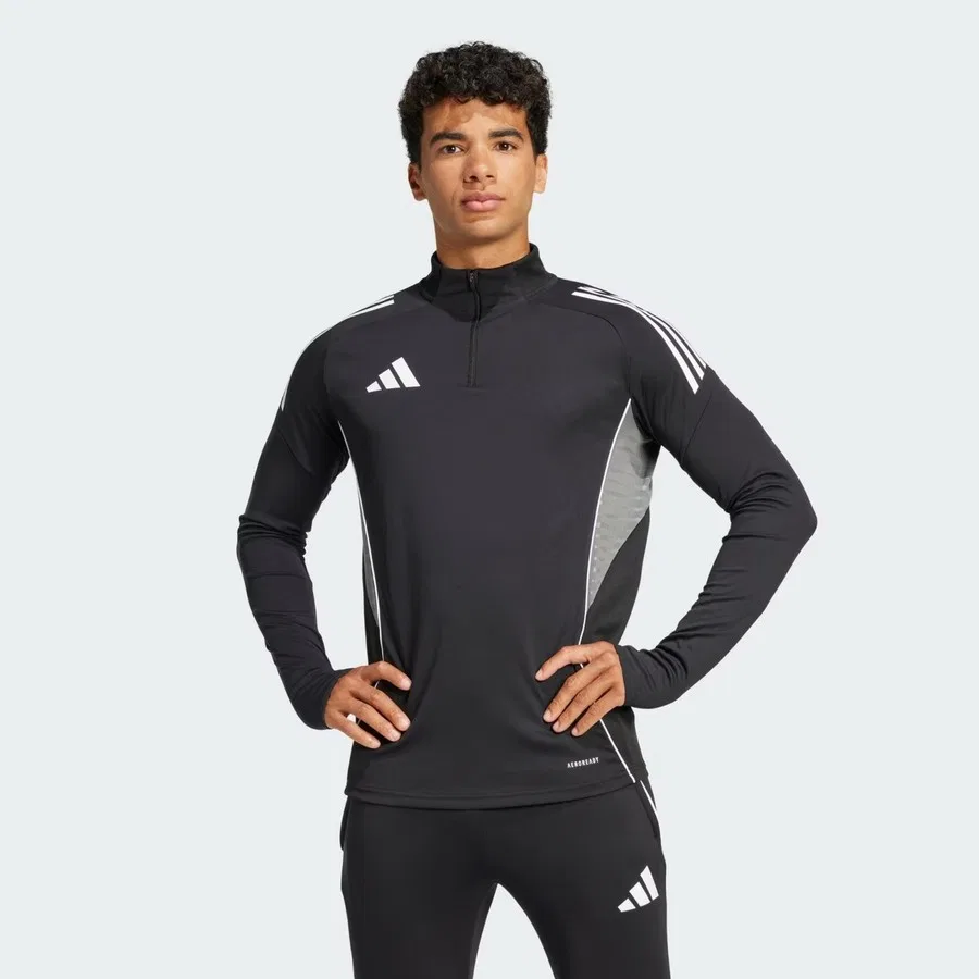 Свитшот мужской с длинным рукавом Tiro 25 Competition adidas, Черный