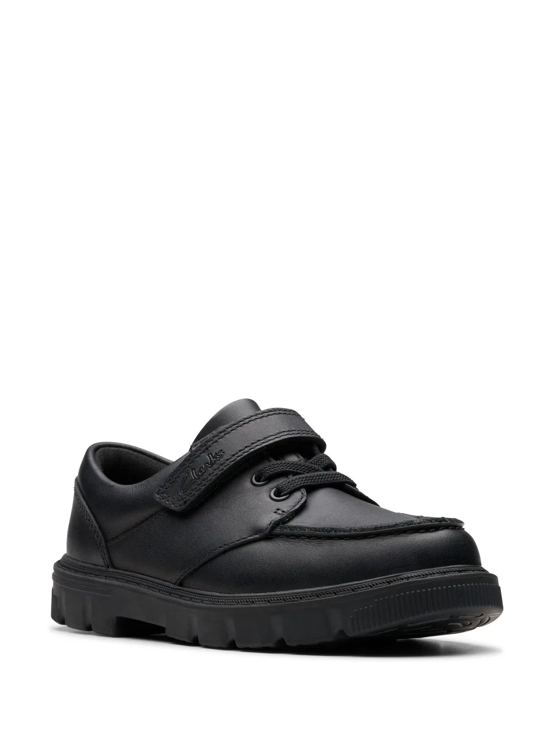 Туфли Clarks Lorcam Edge, черная кожа — фото 3