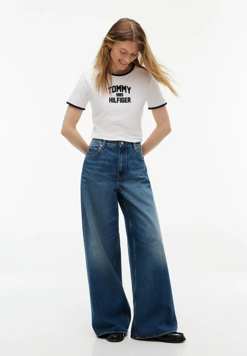 Независимая одежда в центре города - широкие штанины Tommy Hilfiger, Vintage New Doreen — фото 2