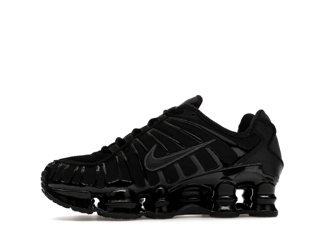 Детские кроссовки Lifestyle Nike Shox TL, Black/Metallic Hematite/Max Orange/Black — фото 3