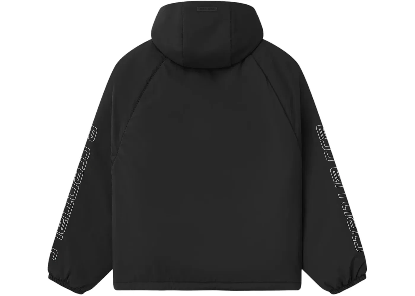 Мужская анорак с длинным рукавом Fear of God Anorak, Vintage Black — фото 2
