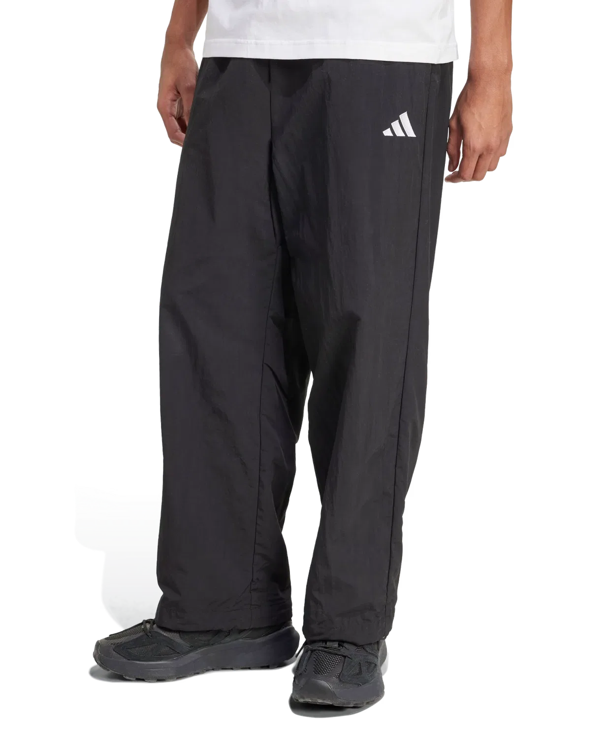 Мужские спортивные широкие штаны Adidas, черный — фото 2