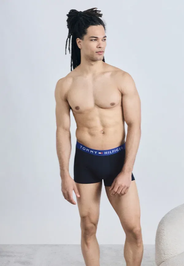 Комплект из 3 боксеров Jersey Tommy Hilfiger, синий