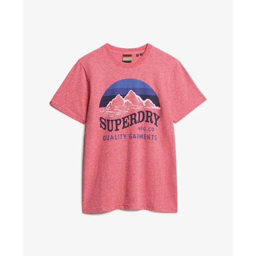 Мужская футболка с принтом Great Outdoors Superdry, Rot