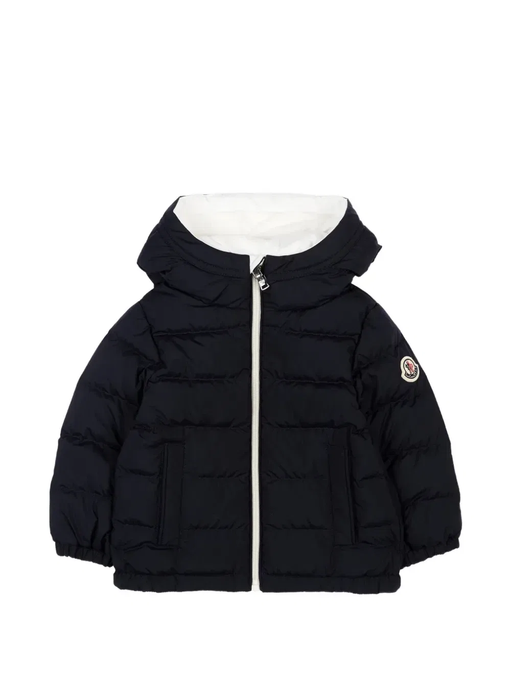 Стеганая куртка с капюшоном Brannock Moncler Enfant, синий