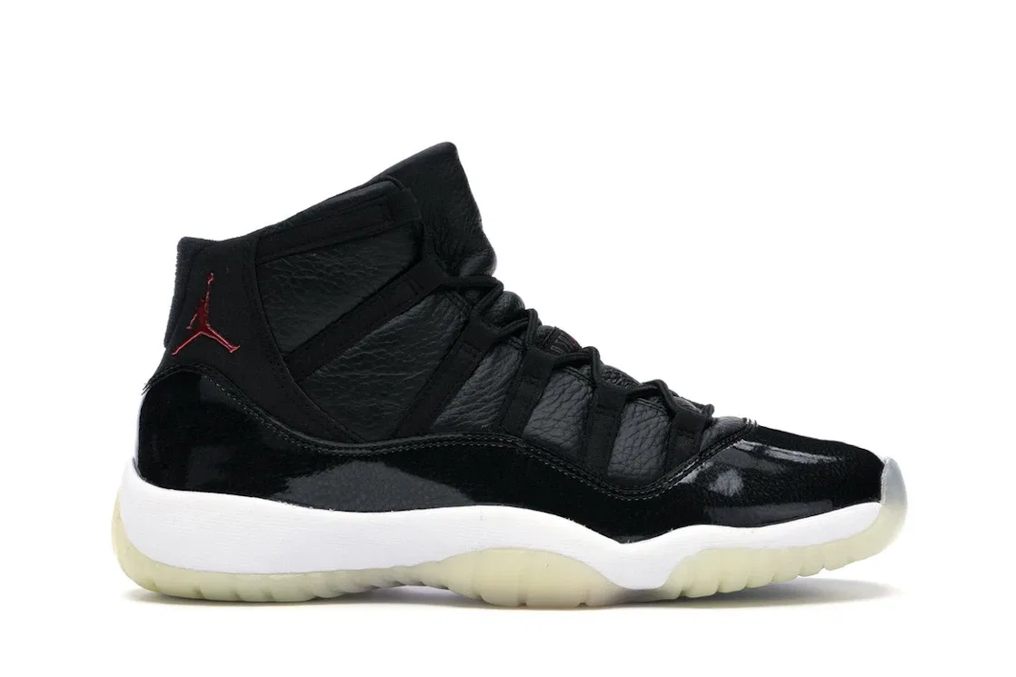 Детские кроссовки Lifestyle Jordan 11 Retro Jordan, Black/Gym Red-White-Anthracite