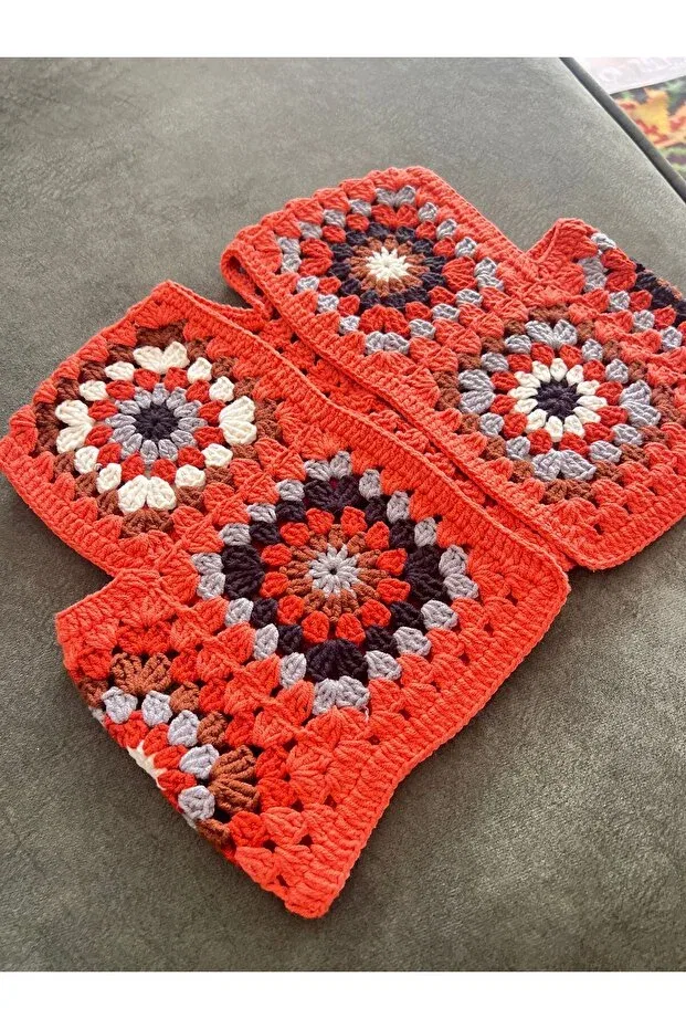 Детский кардиган для девочек хлопковый Quezzquality, Orange