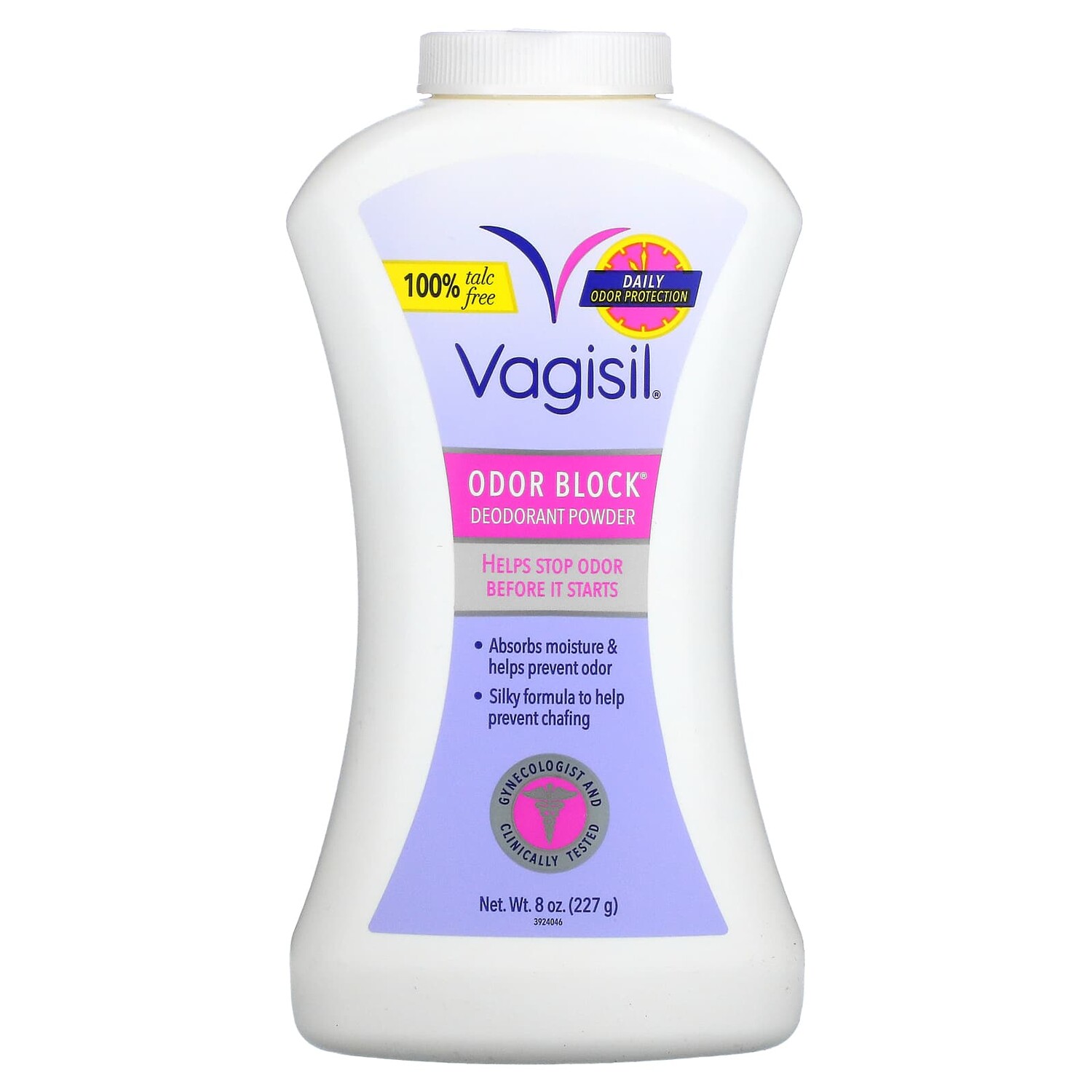 

Дезодорант-порошок для блокировки запаха, 227 г (8 унций) Vagisil