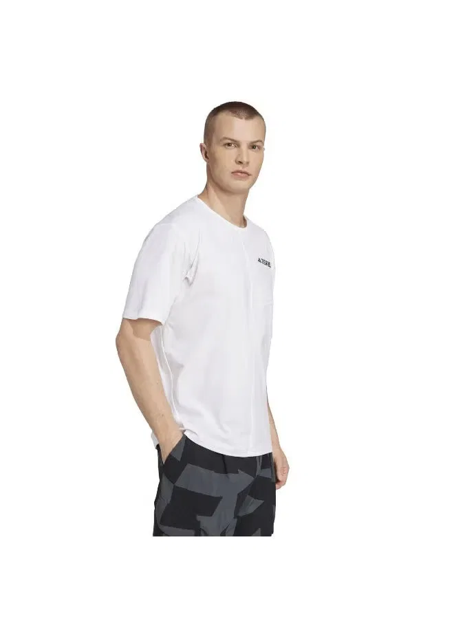 Футболка с коротким рукавом Terrex multi climacool Adidas, белый — фото 4