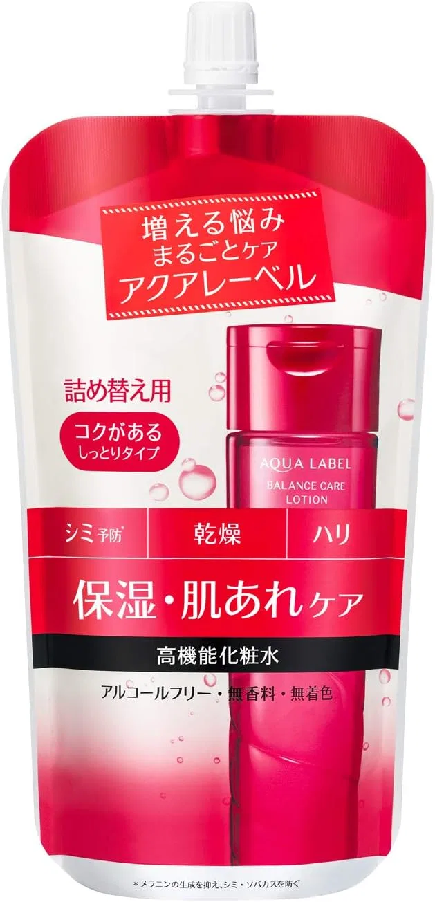 Лосьон Balance Care, Aqualabel, Refill, 180 мл, Rich Moist アクアレーベル(Aqualabel)