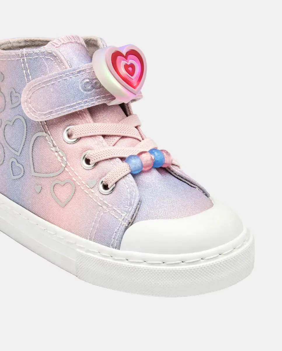 Детские кроссовки для девочек с подсветкой Multicolor Conguitos, Multicolor — фото 2