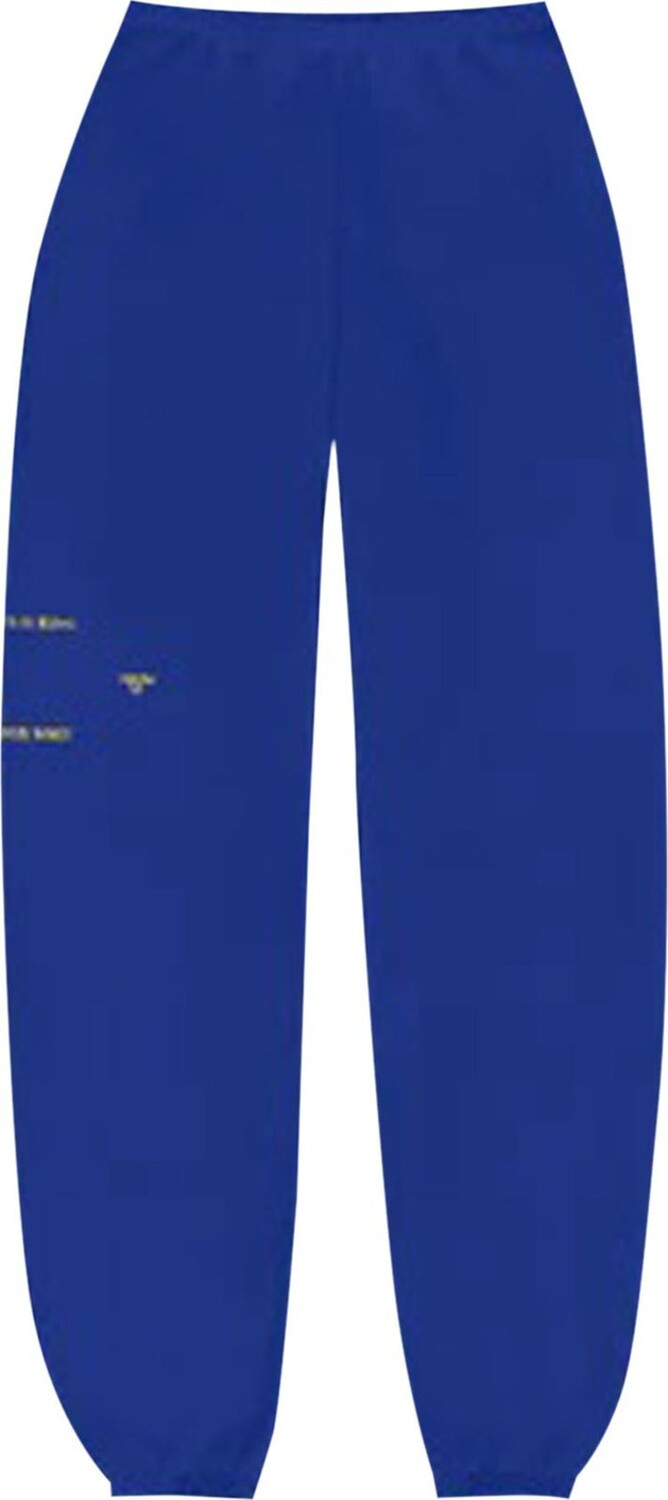 

Спортивные брюки Kanye West Jesus Is King Vinyl II Sweatpants 'Royal', синий