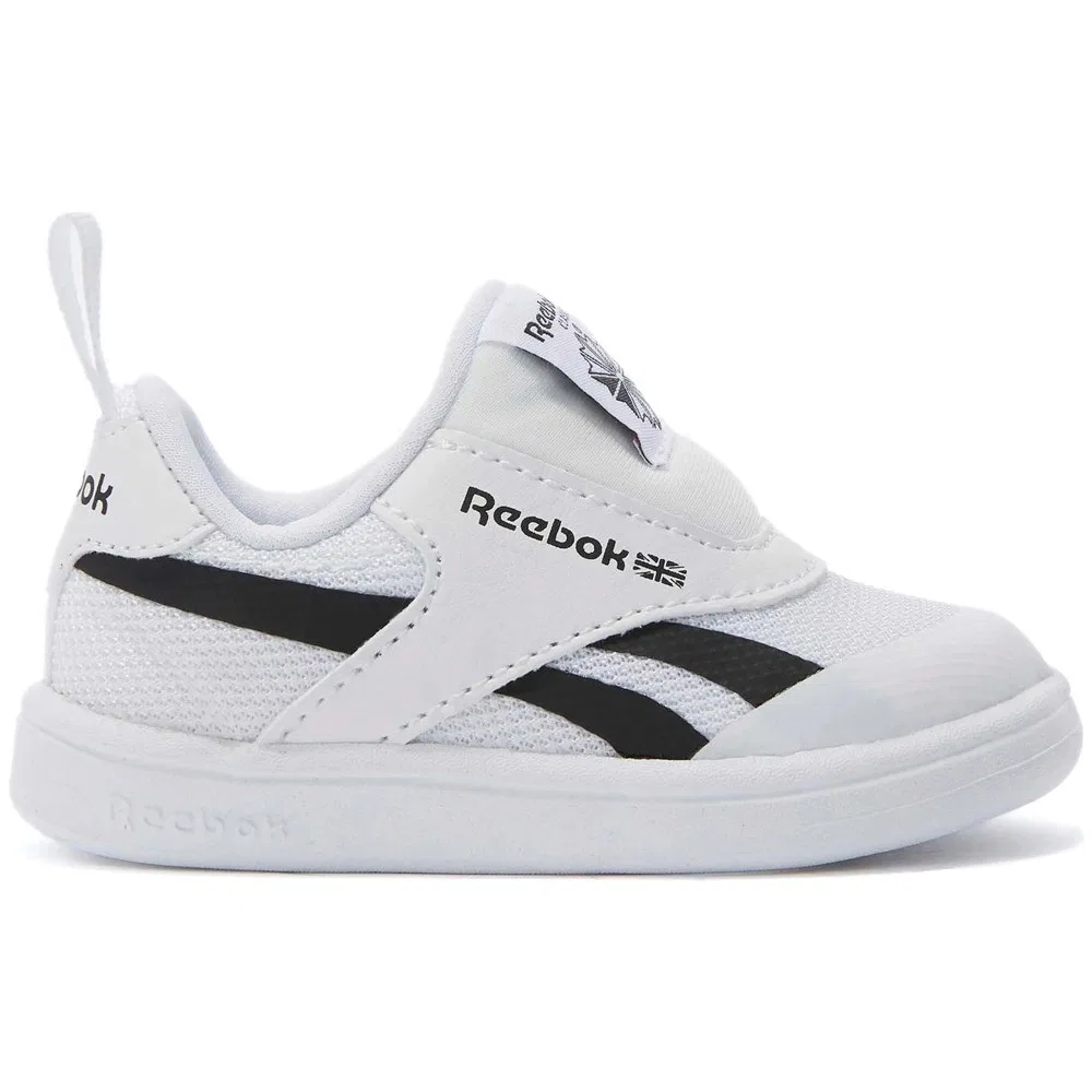 Детские кроссовки без шнуровки Club C Revenge Slip On Белые Reebok