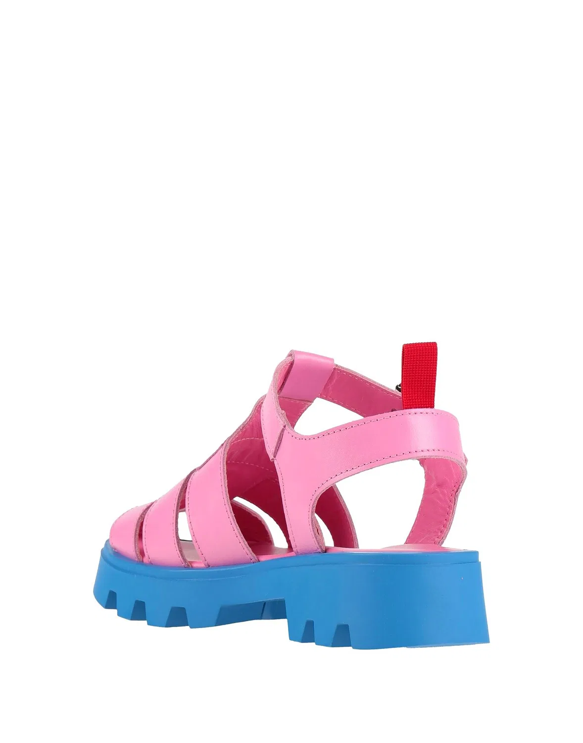 Детские сандалии кожаные Fisherman Sandals Marni, розовый — фото 3