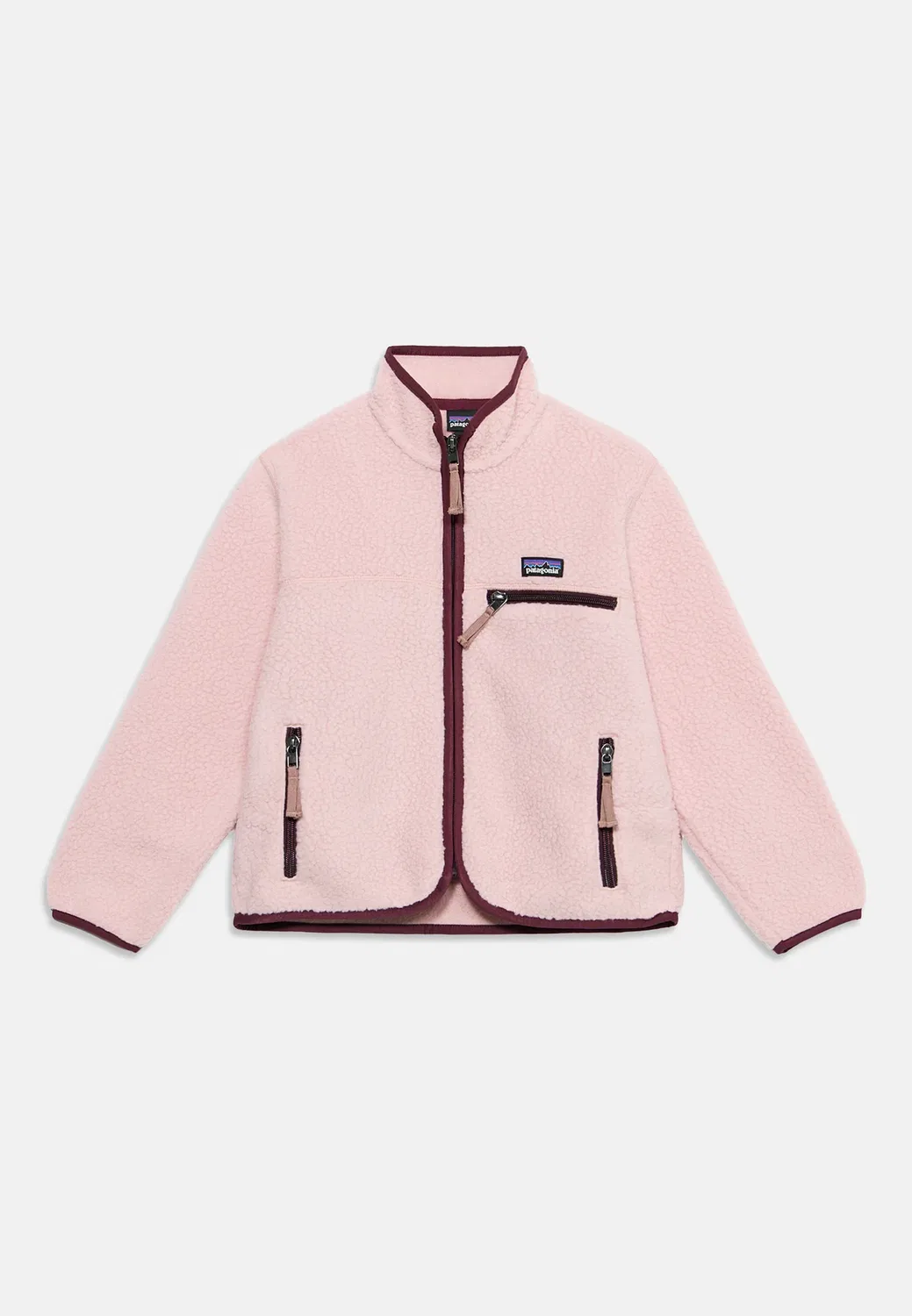 Ретро-Куртка унисекс из флиса Patagonia, Fuzzy Mauve