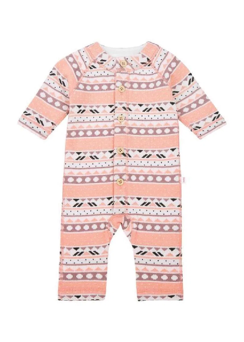 Детский комбинезон из шерстяного трикотажа Lyhde Reima, Powder Pink