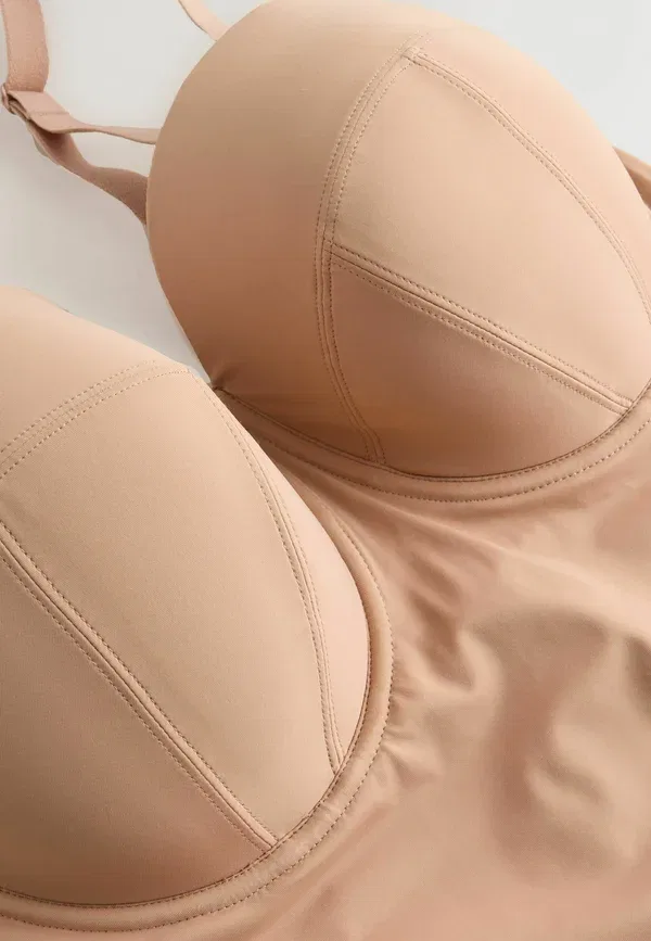 Боди с многофункциональными бретелями Next Praline Nude — фото 4