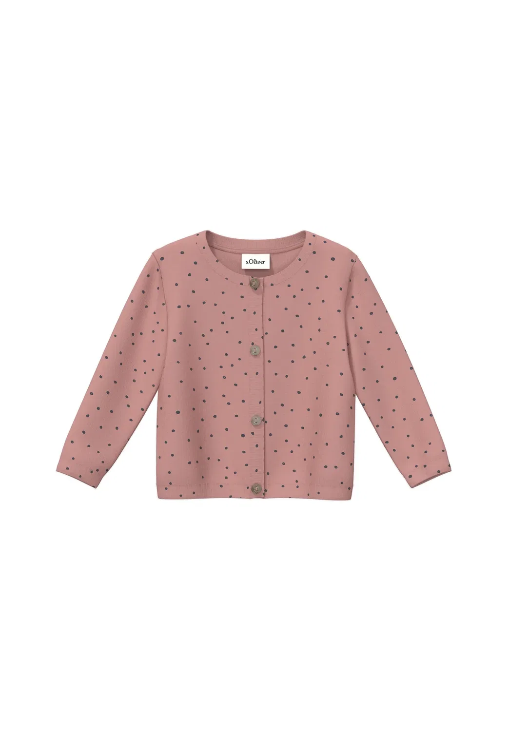 Strickjacke унисекс - кардиган S.Oliver, Altrosa