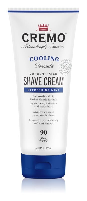 

Крем для бритья в тюбике Cremo Refreshing Mint Cooling Shave Cream