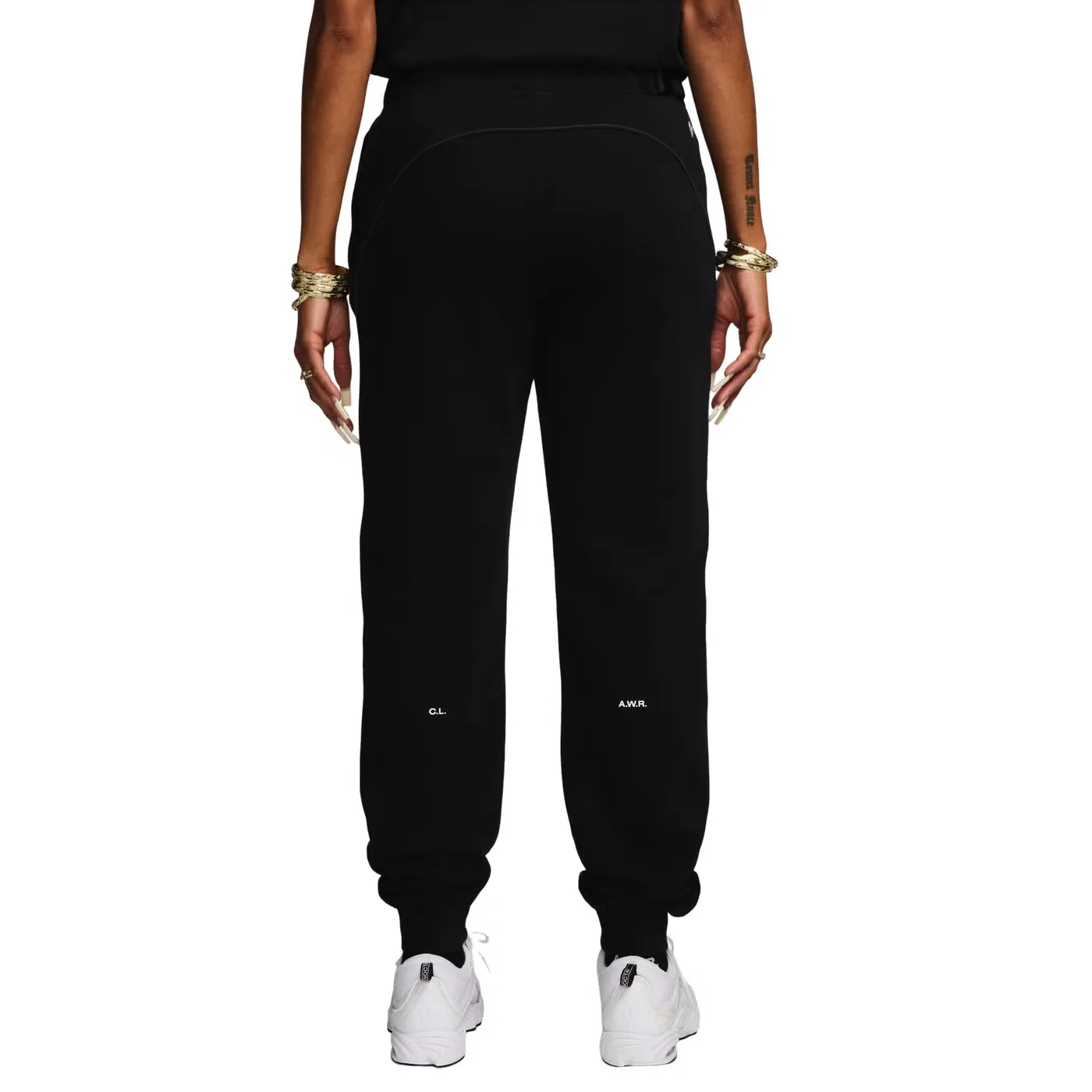 Штаны баскетбольные с принтом X Nocta Drake Nike, черный — фото 3