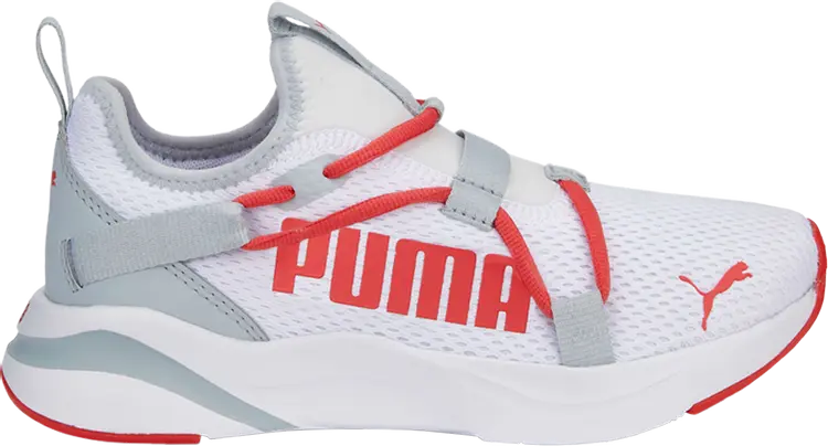 

Кроссовки Puma SoftRide Rift Pop Big Kid White Salmon, белый