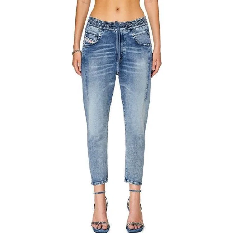 Джинсы Jogg на кулиске, DIESEL, Blue — фото 3
