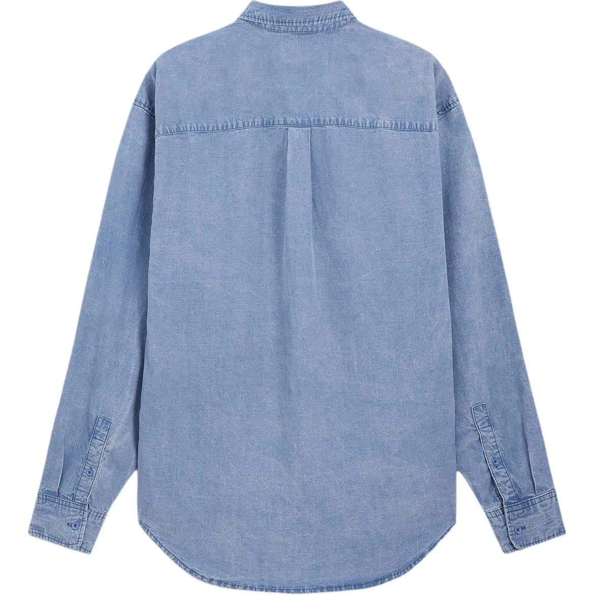 Мужская рубашка с длинным рукавом Light Blue GAP — фото 3