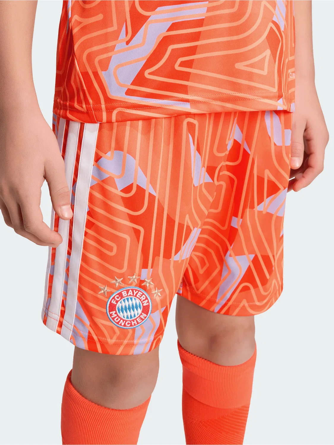 Спортивные брюки Adidas Performance Regular оранжевого цвета — фото 3