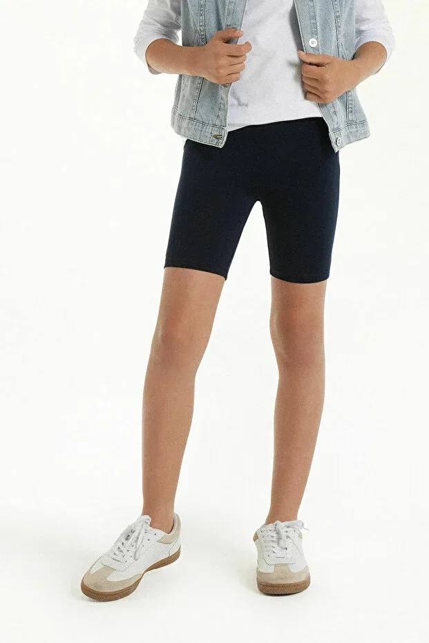 Детские леггинсы для девочек скинни C.C.L. Coccolin Kids Baby Clup, Navy Blue