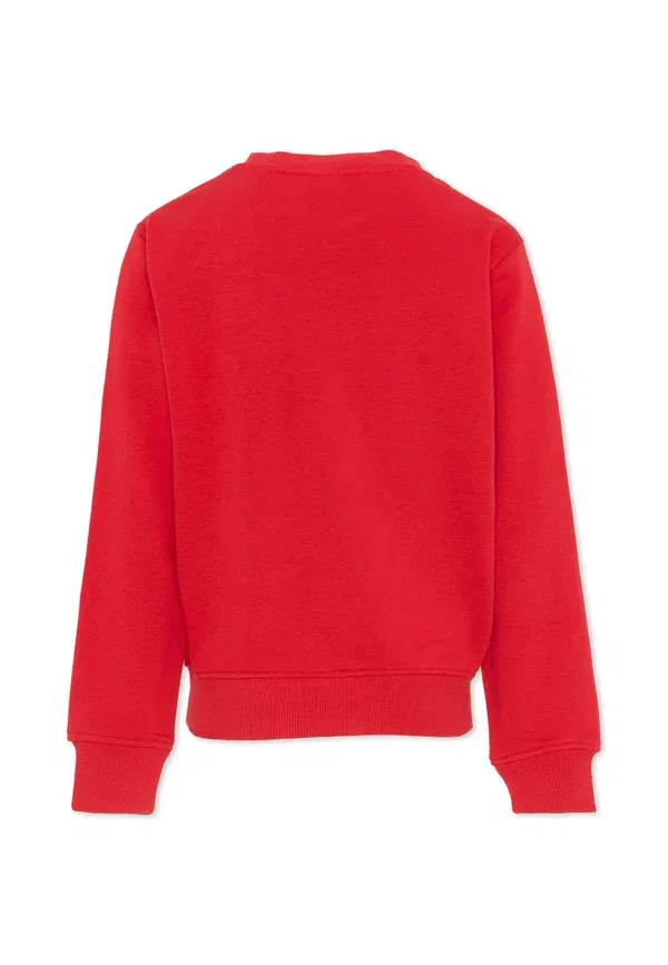 Свитшот с принтом Sweatshirt Tru Trussardi Junior, red, красный — фото 2