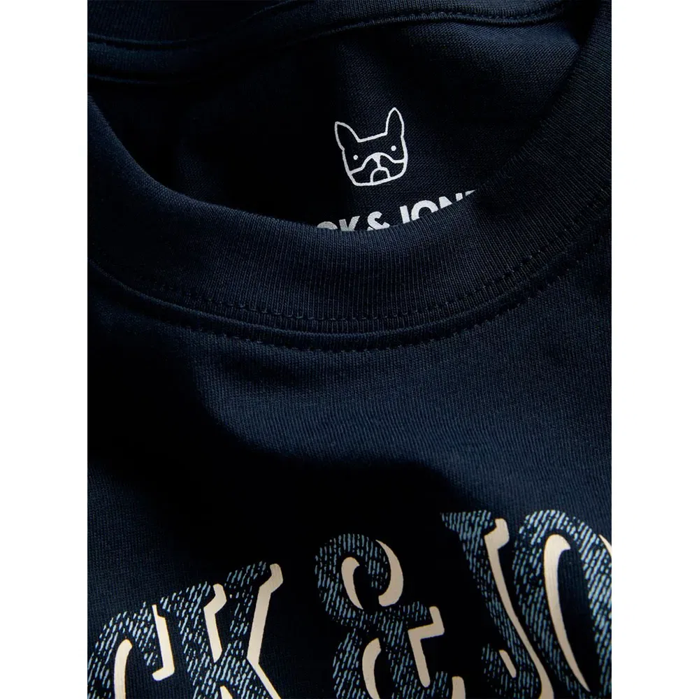 Детская футболка с длинным рукавом Denver Logo Jack & jones, Blue — фото 3