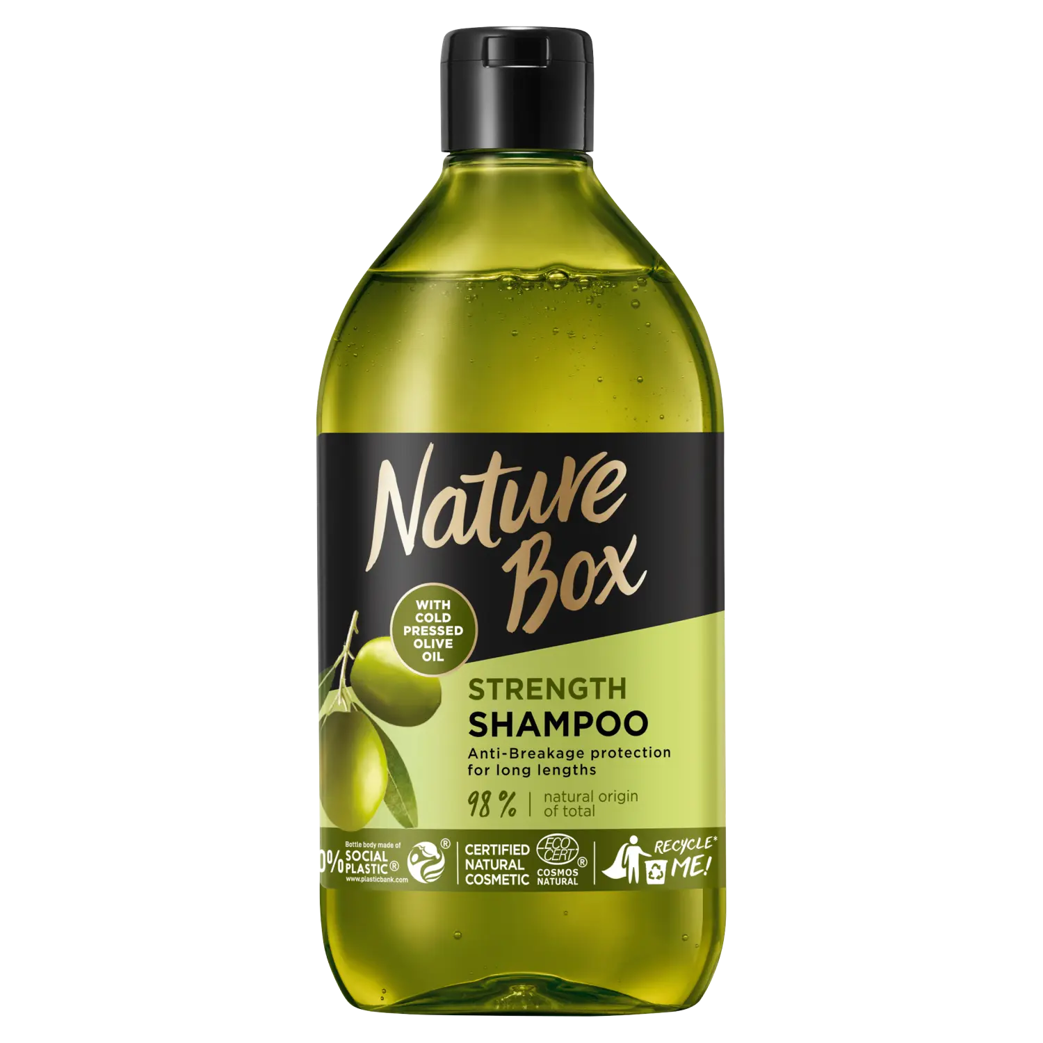

Nature Box Olive Oil шампунь для длинных и нежных волос, 385 мл