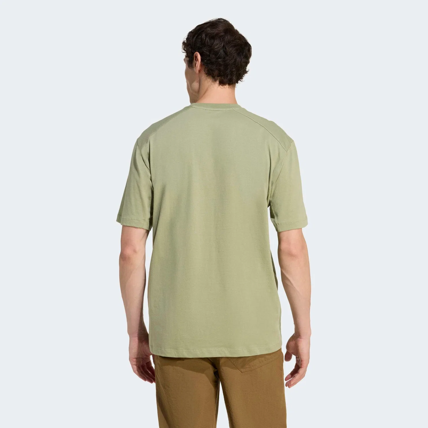 Детская футболка с логотипом Adidas TERREX, Tent Green — фото 2