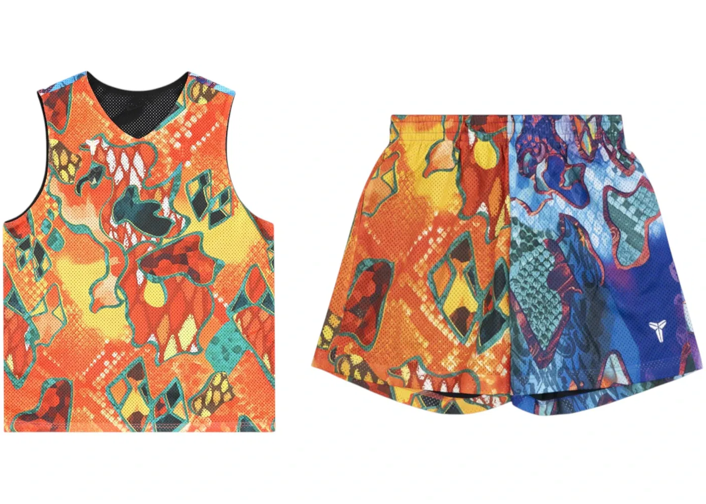 Мужской комплект джерси и шорт Nike x Kobe What The Kobe Reversible, Black/Multicolor