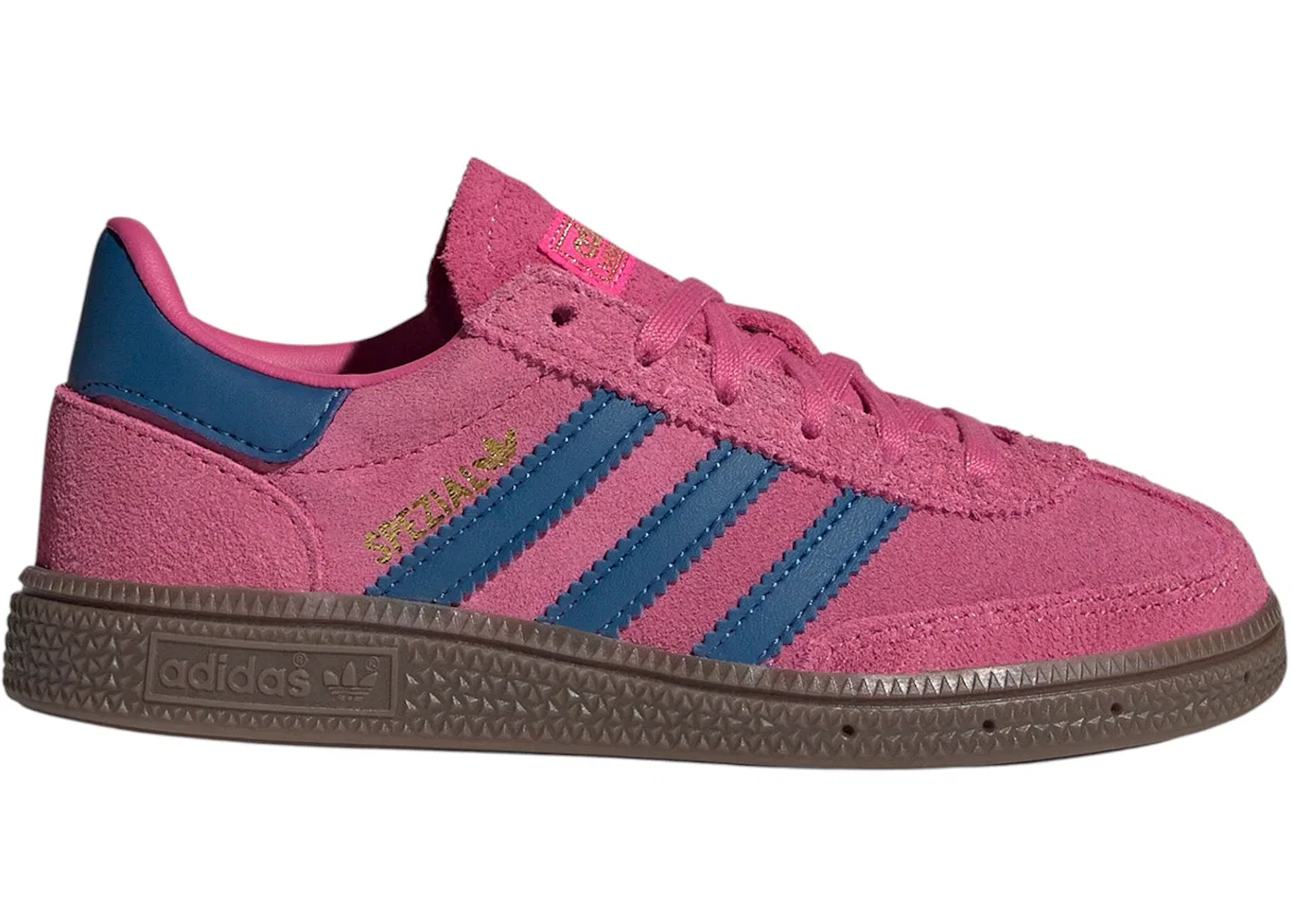 Детские кроссовки Lifestyle Adidas Handball Spezial, Shock Pink/Dark Marine/Gum
