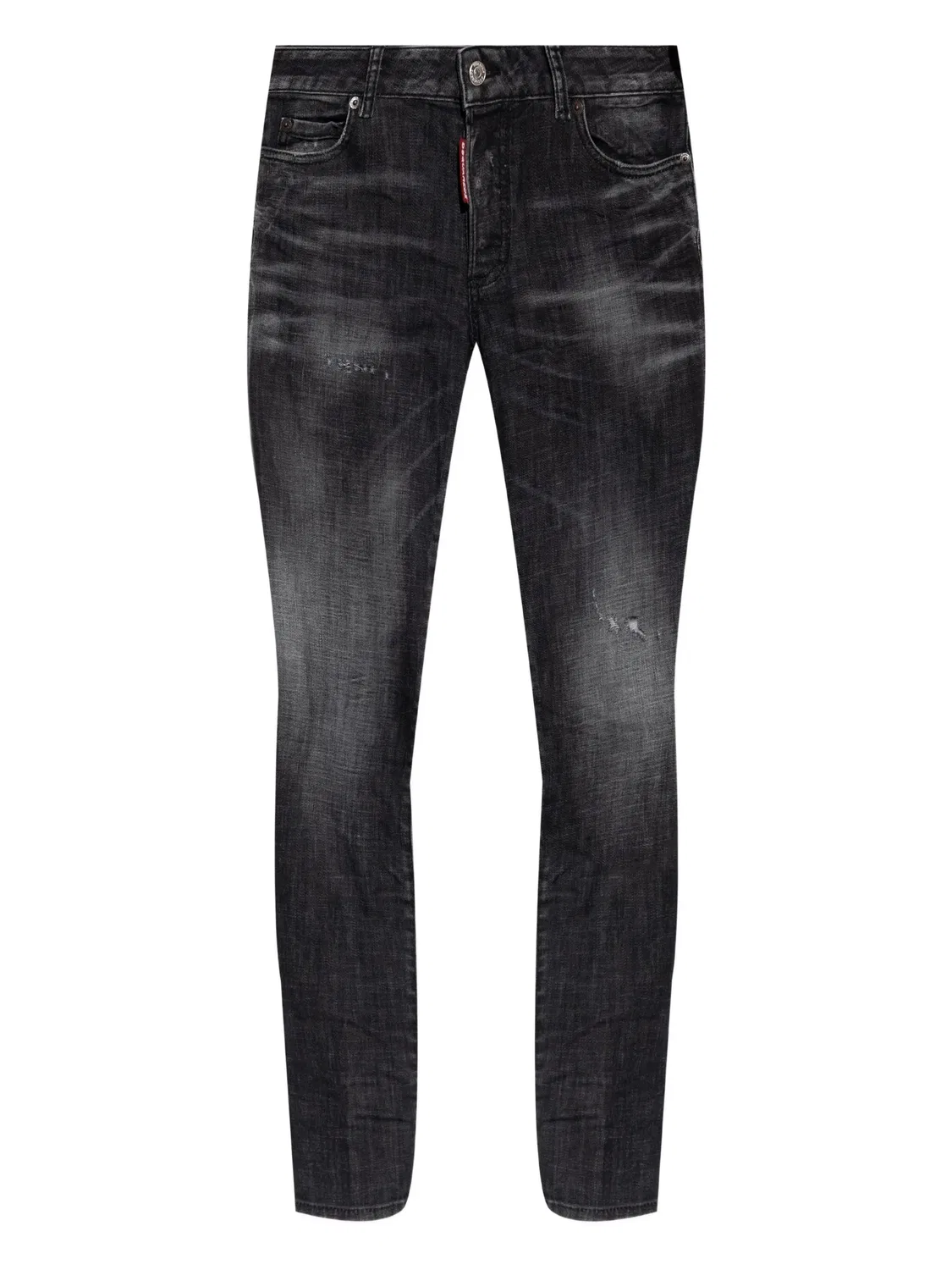 Потертые джинсы DSQUARED2, серый