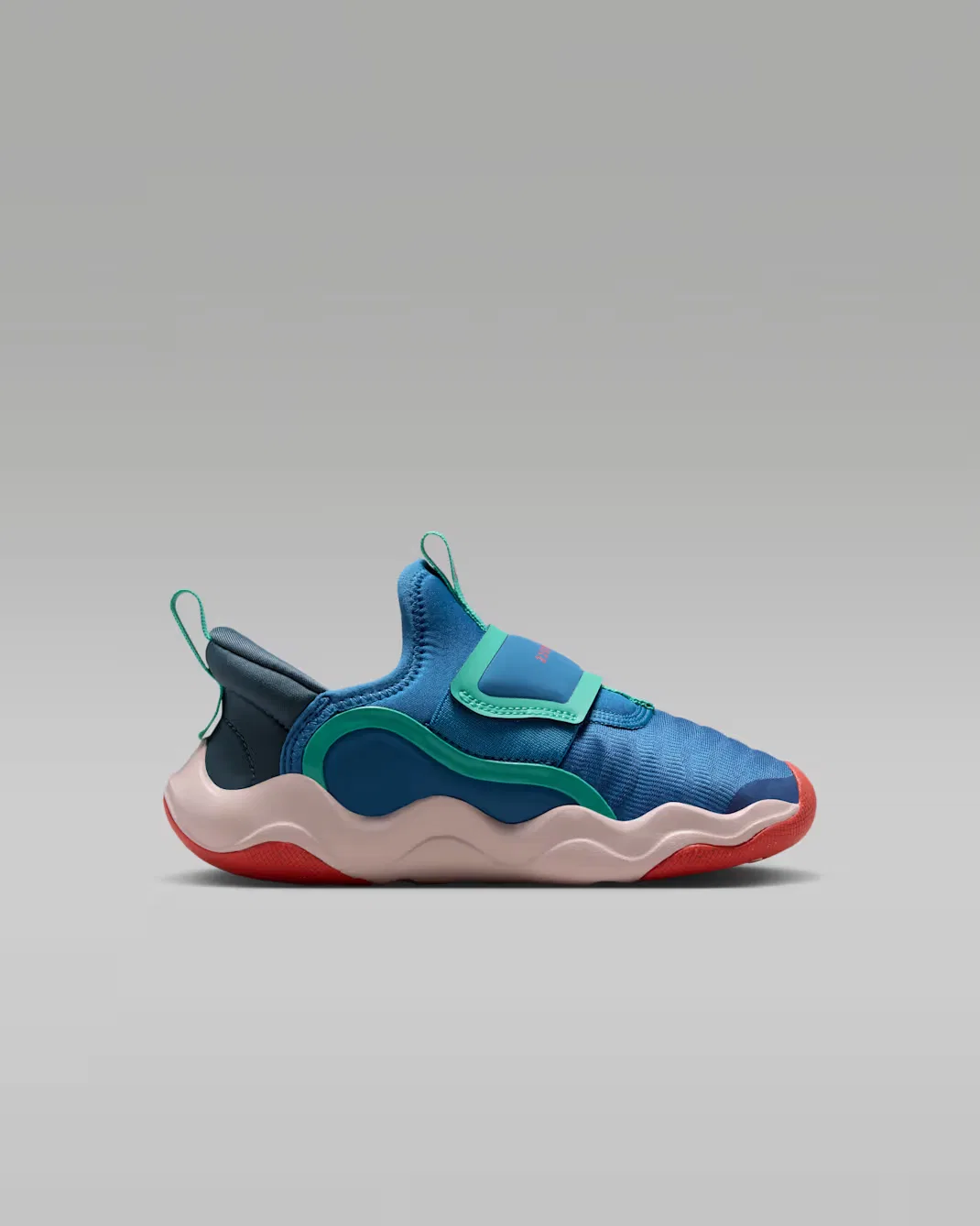 Детская обувь Jordan 23/7.2 EasyOn, True Blue/Blue Fox/Kinetic Green/Track Red — фото 3