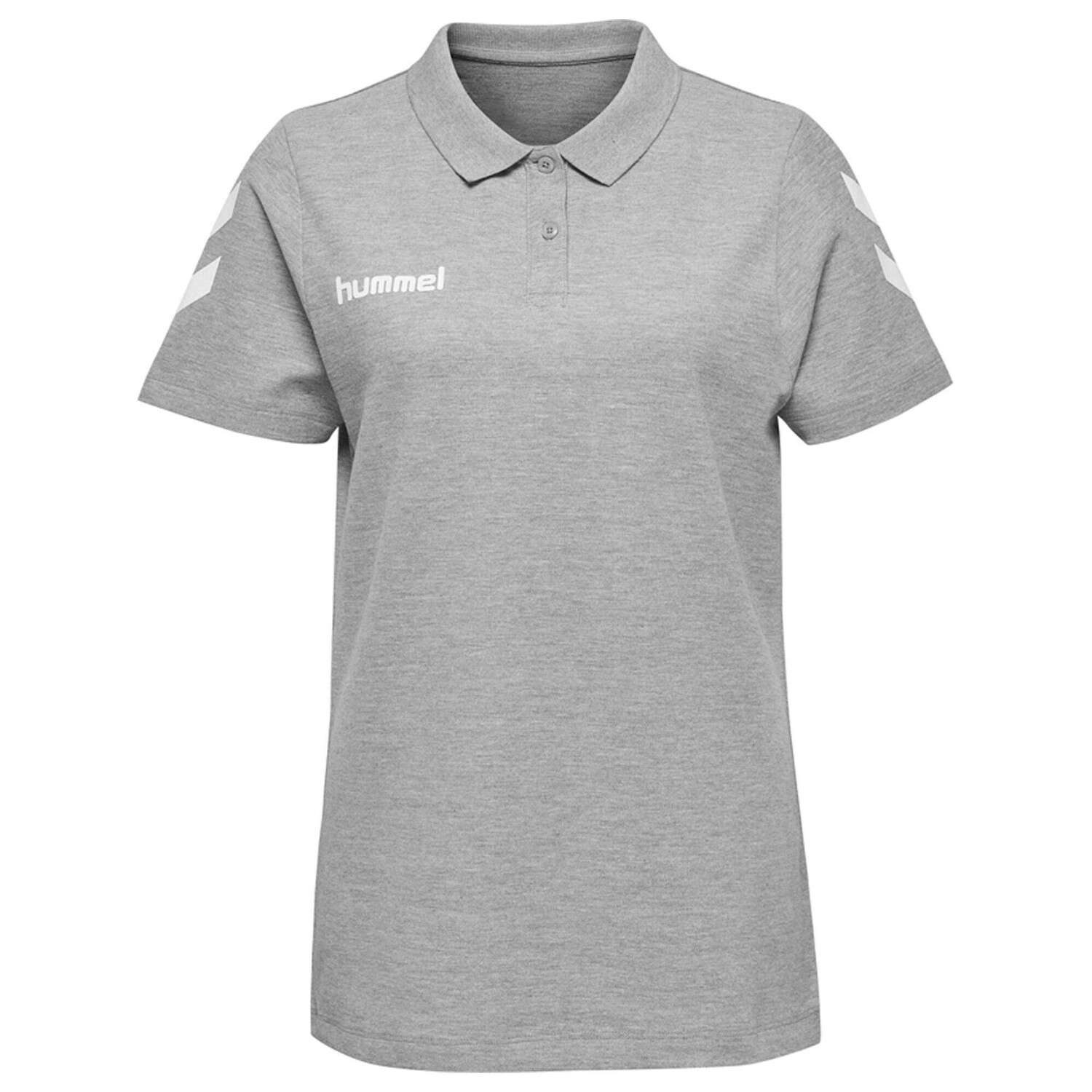 

Hmlgo Cotton Polo Женская рубашка поло женская HUMMEL, темно-серый