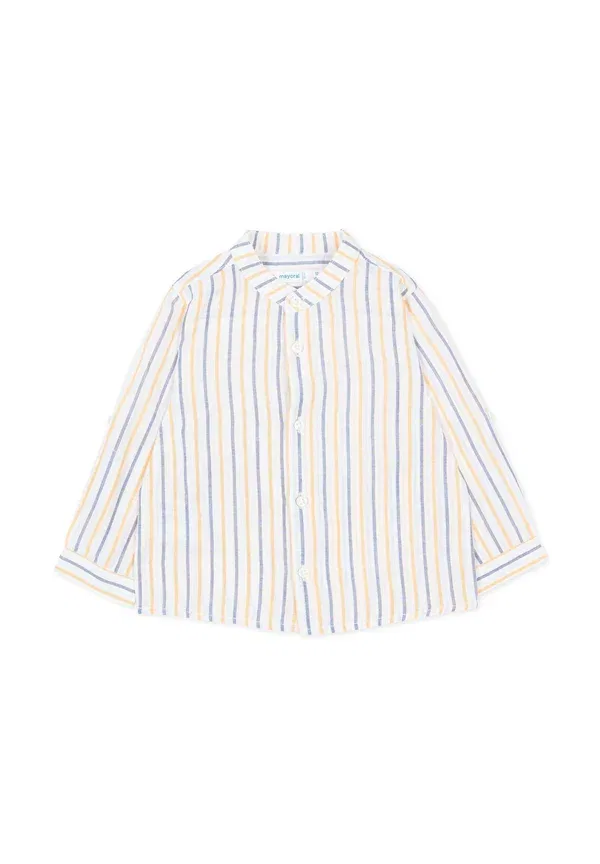Рубашка с полосками Shirt Mayoral, white, белый
