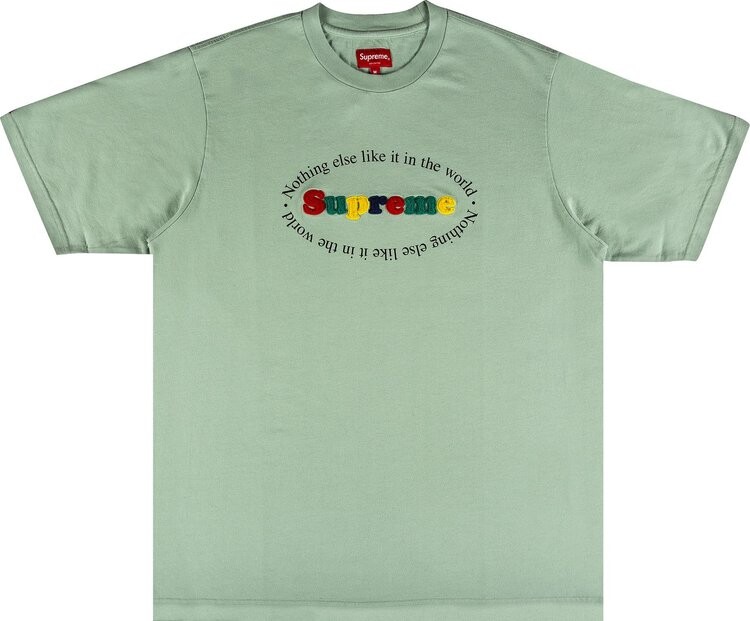 

Футболка Supreme Nothing Else Short-Sleeve Top 'Light Green', зеленый