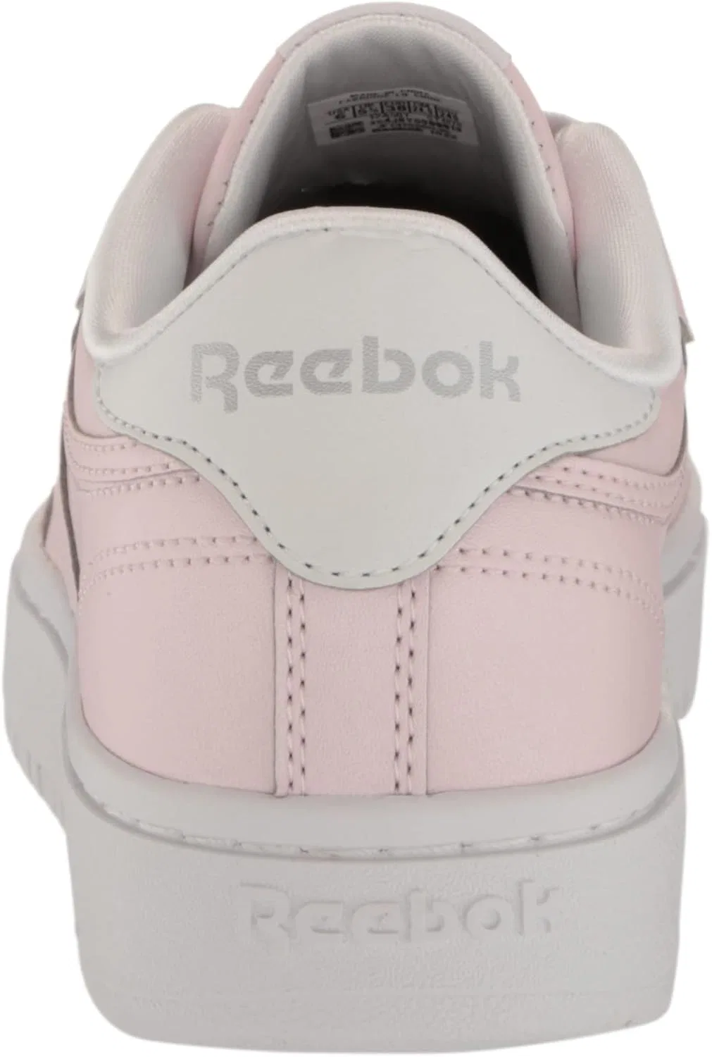 Детские кроссовки для девочек Club C Double Reebok, Porcelain Pink/White/Silver Metallic — фото 3